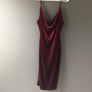 Velvet Midi Dress